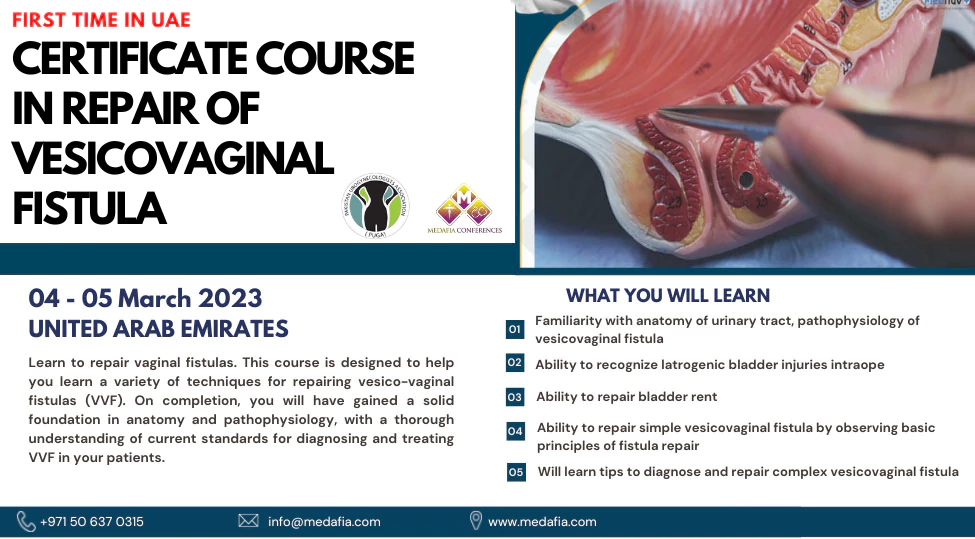 Certificate-course-in-repair-of-vesicovaginal-fistual-uae-banner-2023
