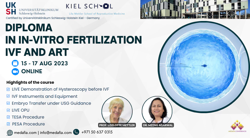 Fellowship in IVF and reproductive medicine, IVF training diploma certificate course