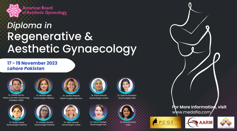 Banner image for Diploma in Regenerative & Aesthetic Gynecology event in Pakistan