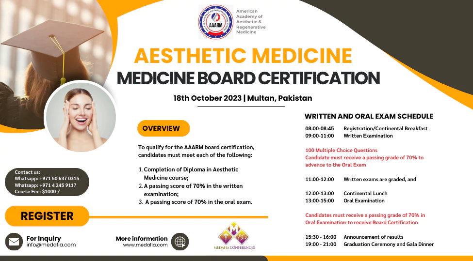 Aesthetic-board-certification-multan-pakistan