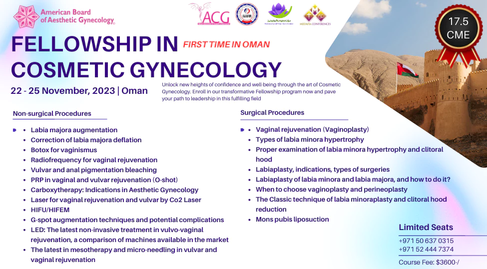 FELLOWSHIP-IN -COSMETIC-GYNECOLOGY-OMAN-November-2023-banner