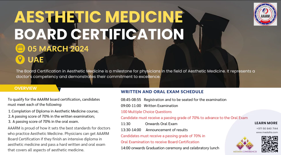 Aesthetic Medicine Board Certification