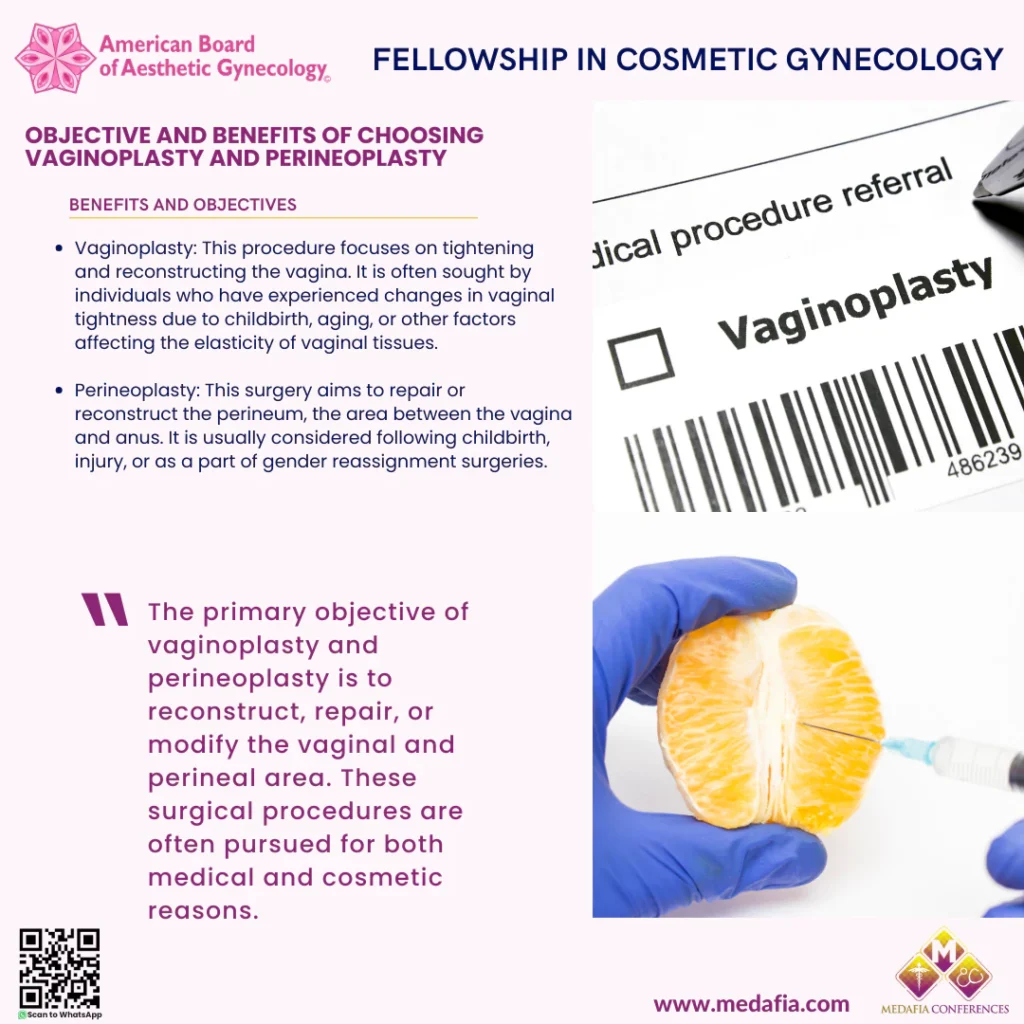 Objective and Benefits of Choosing Vaginoplasty and Perineoplasty