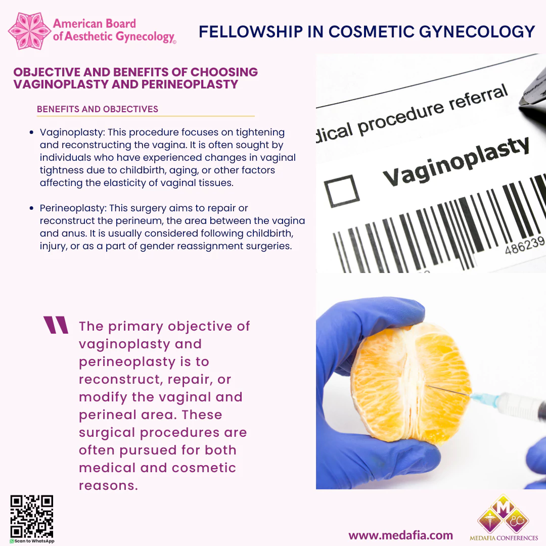Objective and Benefits of Choosing Vaginoplasty and Perineoplasty
