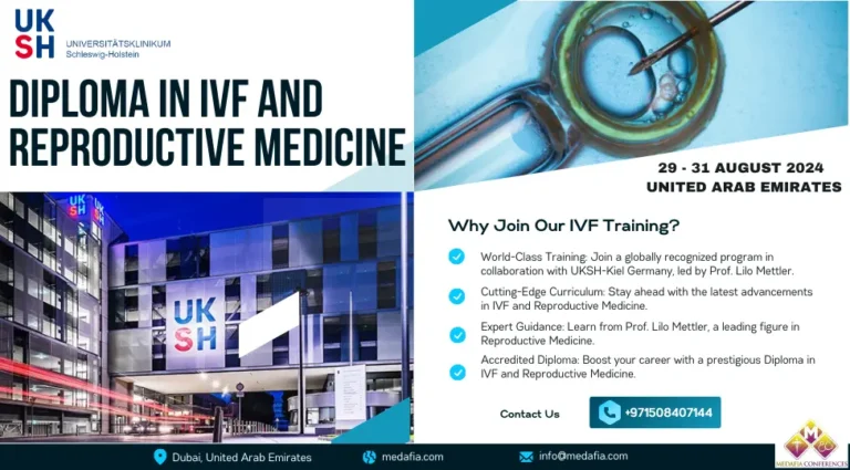Diploma in IVF and Reproductive Medicine August 2024 Banner UAE