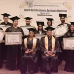 Image of the graduates of Board Certification in Aesthetic Medicine in Dubai