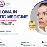 Banner for Diploma in Aesthetic Medicine on June 2024 in Dubai