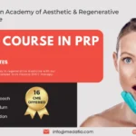 Banner for PRP master course, platelet rich plasma training