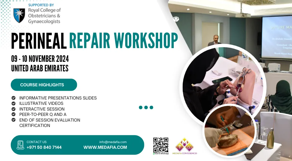 Perineal Repair Workshop November 2024 Banner