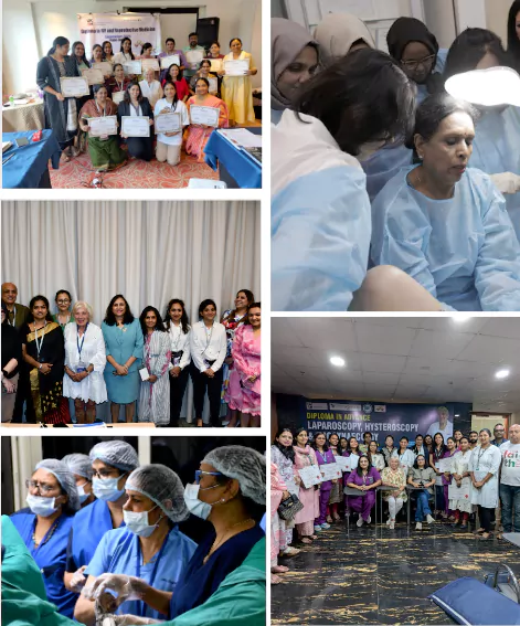 Landing-page-india-medical-doctors Doctors during hands-on medical training in India for CME credits and fellowship programs