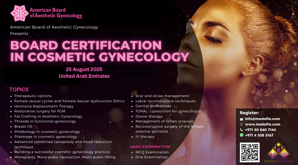 Board Certification in Cosmetic Gynecology