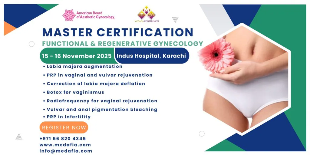 Master Certification in Functional & Regenerative Gynecology Pakistan